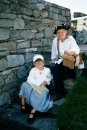 Ana and Alex Fredell at the fort