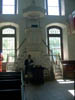 The Reverend prepares