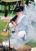 Tending the fire